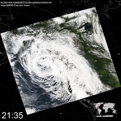 Level 1B Image at: 2135 UTC