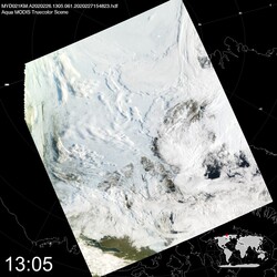 Level 1B Image at: 1305 UTC