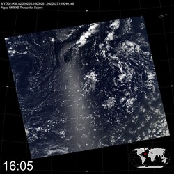 Level 1B Image at: 1605 UTC