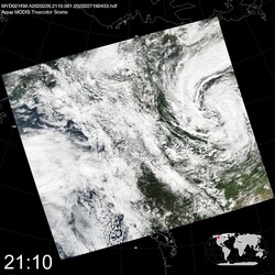 Level 1B Image at: 2110 UTC