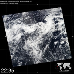 Level 1B Image at: 2235 UTC