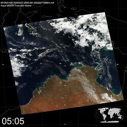 Level 1B Image at: 0505 UTC