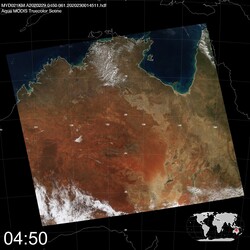 Level 1B Image at: 0450 UTC