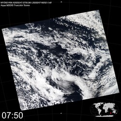 Level 1B Image at: 0750 UTC