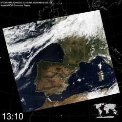 Level 1B Image at: 1310 UTC