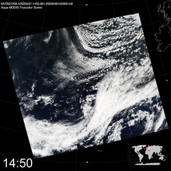 Level 1B Image at: 1450 UTC