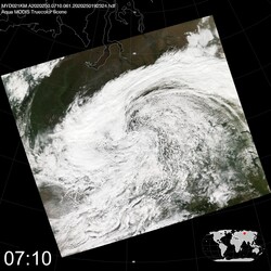 Level 1B Image at: 0710 UTC