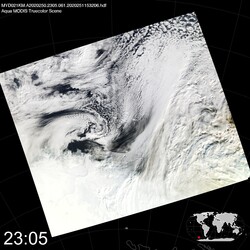 Level 1B Image at: 2305 UTC