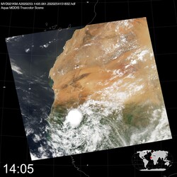 Level 1B Image at: 1405 UTC