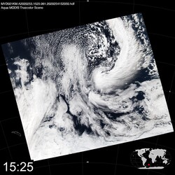 Level 1B Image at: 1525 UTC