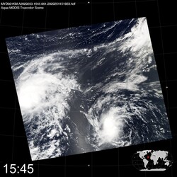 Level 1B Image at: 1545 UTC