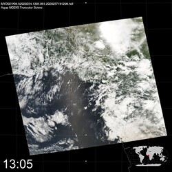 Level 1B Image at: 1305 UTC