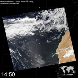 Level 1B Image at: 1450 UTC