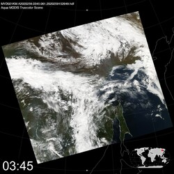 Level 1B Image at: 0345 UTC