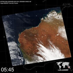 Level 1B Image at: 0545 UTC