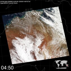 Level 1B Image at: 0450 UTC