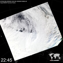 Level 1B Image at: 2245 UTC