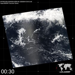 Level 1B Image at: 0030 UTC