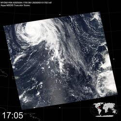 Level 1B Image at: 1705 UTC