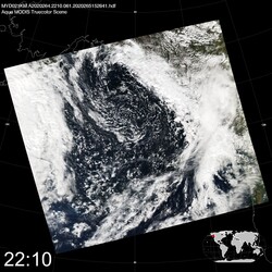 Level 1B Image at: 2210 UTC