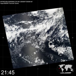 Level 1B Image at: 2145 UTC