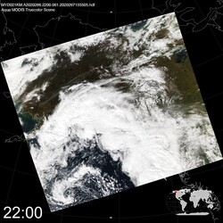 Level 1B Image at: 2200 UTC