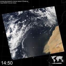 Level 1B Image at: 1450 UTC