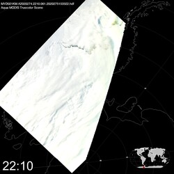 Level 1B Image at: 2210 UTC