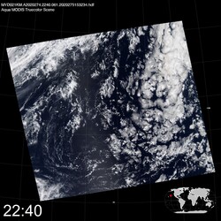 Level 1B Image at: 2240 UTC