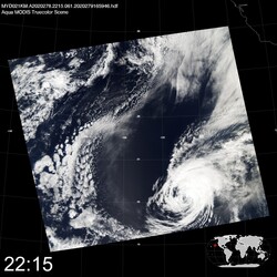 Level 1B Image at: 2215 UTC