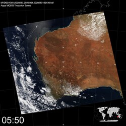 Level 1B Image at: 0550 UTC