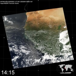 Level 1B Image at: 1415 UTC