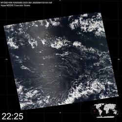 Level 1B Image at: 2225 UTC