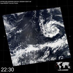 Level 1B Image at: 2230 UTC