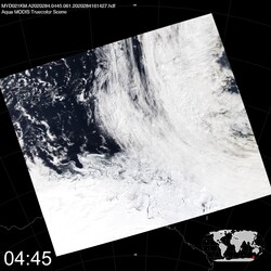 Level 1B Image at: 0445 UTC