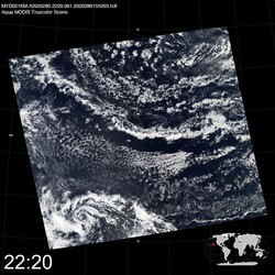 Level 1B Image at: 2220 UTC