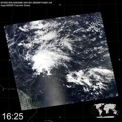 Level 1B Image at: 1625 UTC