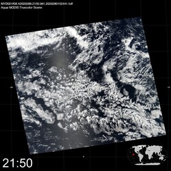 Level 1B Image at: 2150 UTC