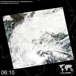 Level 1B Image at: 0610 UTC