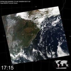 Level 1B Image at: 1715 UTC