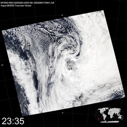 Level 1B Image at: 2335 UTC