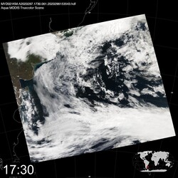 Level 1B Image at: 1730 UTC