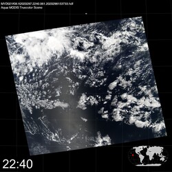 Level 1B Image at: 2240 UTC