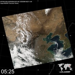 Level 1B Image at: 0525 UTC