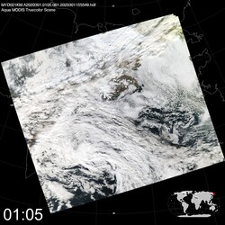 Level 1B Image at: 0105 UTC