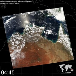 Level 1B Image at: 0445 UTC