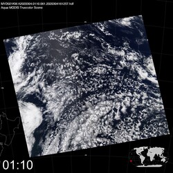 Level 1B Image at: 0110 UTC