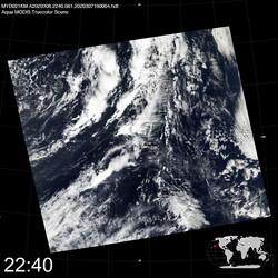 Level 1B Image at: 2240 UTC