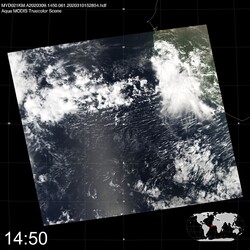 Level 1B Image at: 1450 UTC