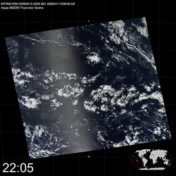 Level 1B Image at: 2205 UTC